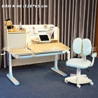 BÀN HỌC THÔNG MINH ADC KIDS K68 — GIÚP TRẺ NGỒI ĐÚNG TƯ THẾ, THẮP SÁNG NIỀM ĐAM MÊ HỌC TẬP