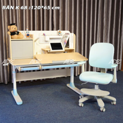 BÀN HỌC THÔNG MINH ADC KIDS K68 — GIÚP TRẺ NGỒI ĐÚNG TƯ THẾ, THẮP SÁNG NIỀM ĐAM MÊ HỌC TẬP
